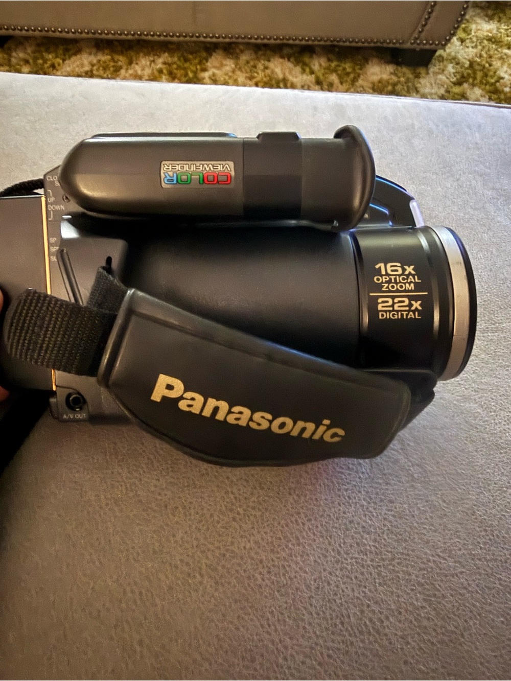 Panasonic Black Camcorder 16x Optical Zoom, 22x Digital